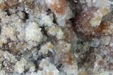 Quartz Crystal Geode Section - Morocco #136932-1
